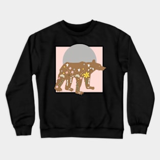 Meadow Brown Bear Crewneck Sweatshirt